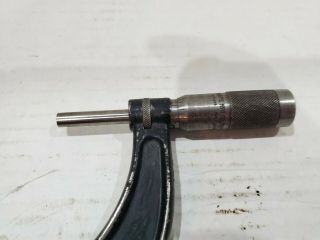 Vintage Brown & Sharpe Micrometer 3 - 4 3 