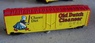 Vintage Ho Scale Tyco Old Dutch Cleanser Advertising Box Car