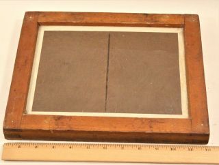 Vintage Anthony 8 X 10 Wood Contact Printing Frame C.  1890