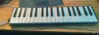 Vintage Hohner Melodica Piano 36 With Case Made In Germany Great W/hose