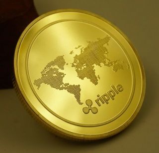 Xrp Ripple Cryptocurrency Virtual Currency Gold Plated Coin | Bitcoin