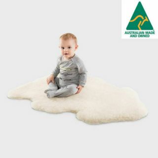 Ugg Australia Merino Sheepskin Baby Rug Natural Colour Extra Large Size
