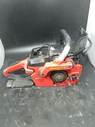 Jonsered 49sp Semi - Pro Vintage Collector Chainsaw Complete