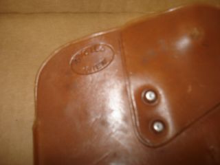 Vintage Leather (military/ Style) Pistol Holster Stolla Wien (stolla Of Vienna)