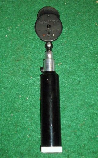 Vintage Bausch & Lomb May Ophthalmoscope With Case