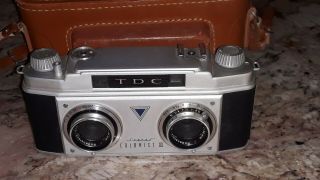 Vintage Tdc Stereo Colorist Ii Camera With Case