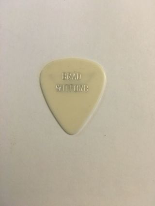 Aerosmith Brad Whitford Vintage Tour Guitar Pick Misspelled Name 2