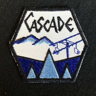 Cascade Vintage Nos Skiing Ski Patch Wisconsin Resort Travel Souvenir
