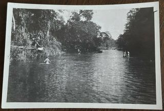 Nude Military Men Skinny Dipping In A River Swimming Hole Vintage Photo Gay Int