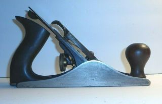 Vtg Stanley Smooth Plane,  No.  3,  Smooth Bottom,  Great Handles,  Type 15,  C1932