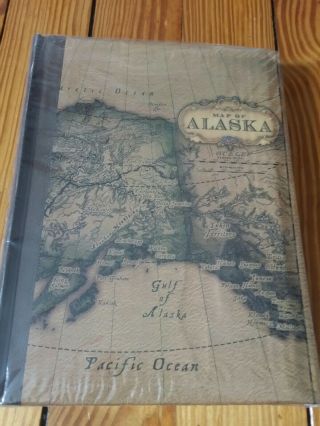 Map Of Alaska Photo Book Album Holds 200 4x6 Photos In Package Souvenir