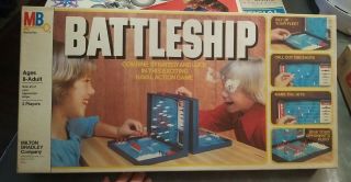 Vintage 1978 Battleship Game Milton Bradley - Complete