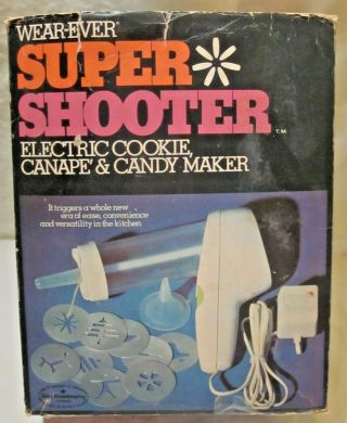 Vintage Wear - Ever Electric Cookie,  Canape & Candy Maker Gun Model 70001