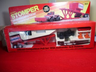 Vintage Schaper Stompers Competition Pull Set Parts W/ Box