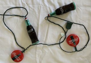 Vintage 1996 Coca Cola String Lights