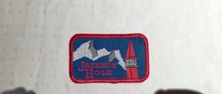 Vgc Vintage Ski Patch Jackson Hole Teton Village,  Wyoming