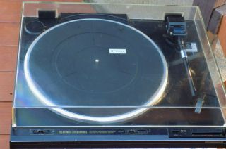 Vintage 1980 ' s Pioneer PL - 570 Turntable Stereo Record Player 2