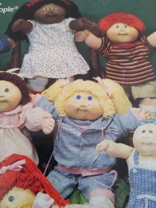 Cabbage Patch Kids Designer 25 Outfits Clothes Pattern Book 7686 Patterns
