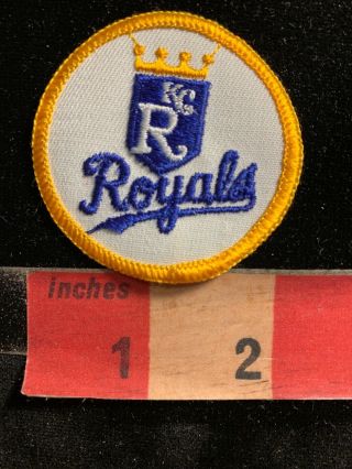 Vtg Smaller Size Kansas City Royals Baseball Patch 00ml