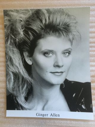 Ginger Lynn Allen Vintage Agency Press Headshot Photo With Credits