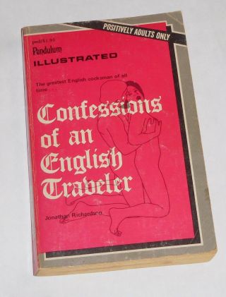 Confessions Of A English Traveler Vintage Pulp Sleaze Erotica