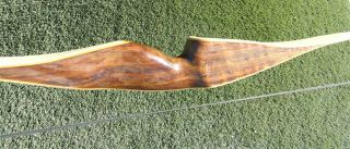 Vintage RECURVE Archery Bow Right Hand 40 62” 3