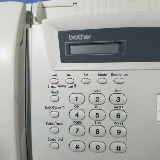 Brother Personal FAX - 275 Fax machine Vintage - - Extra paper W/Instructions 3