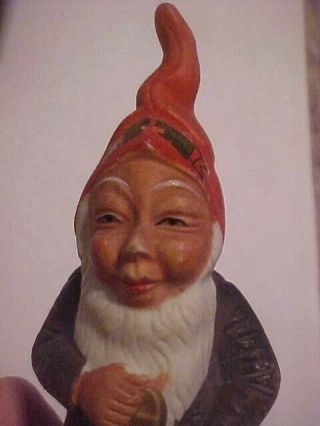 Vintage Elf Gnome Dwarf Lookout Mountain Rock City Tennessee Souvenir Japan