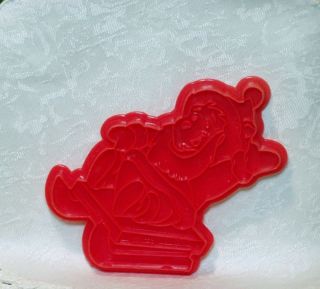 Wilton Vintage Cookie Cutter Disney Winnie The Pooh Dressed As Santa On A Sled