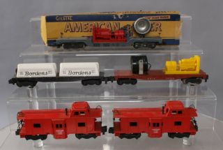 American Flyer Vintage S Gauge Assorted Freight Cars: 7210,  24549 [5]