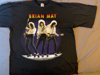 Vintage Brian May Queen Back To The Light Tour Tshirt 1993 Size Xl Merch