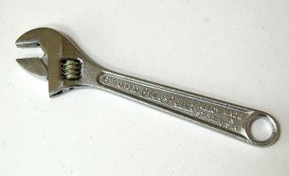 Vintage Blue Point Snap - On 6 " Adjustable Wrench Usa