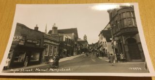 Vintage Postcard - Hemel Hempstead - High Street -