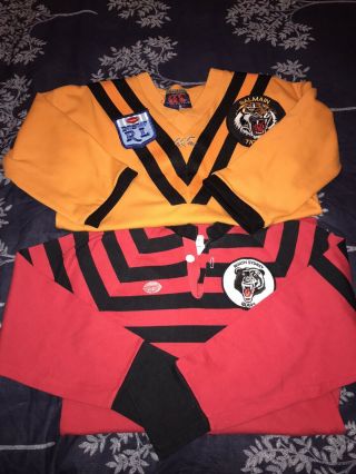 Vintage Rugby League Shirts Balmain And Bears