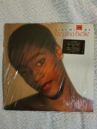 Vintage Vinyl Record Album Regina Belle Stay With Me,  Cbs Records Fc 44367