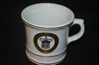 Vtg U.  S.  Army War College Coffee Mug Cup American Decorators Trenton Nj