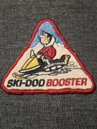 Vintage Ski - Doo Booster Crest Patch Circa 1976