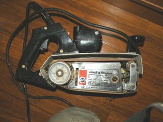 Belt Sander Tool Usa Made Vintage Black & Decker 3 X 24 " 8.  5 Amps Industrial,