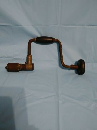 Vintage Yankee Hand Brace Drill 2101 - 10.  Pre - Owned.  13.  5 " Long.