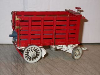 Circus Craft Wardie - Jay Circus Wagon Built Custom Decorated 1/4 " O Scale 56