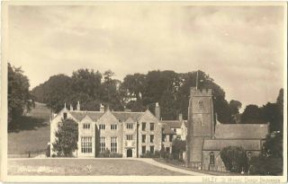 Vintage Postcard - Nettlecombe Court,  Bridgwater,  Somerset
