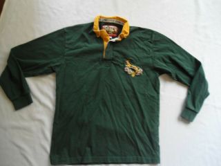 Vintage South Africa Springboks Cotton Traders Rugby Jersey Shirt Med