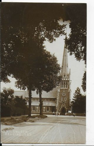 Early Vintage Postcard,  Christ Church,  Reading,  Berkshire,  Rp