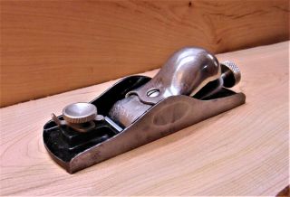 Vintage Stanley 65 Knuckle Cap Low Angle Block Plane Great User