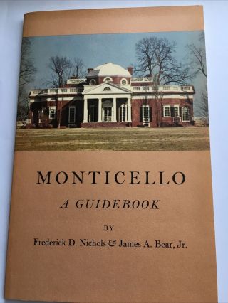 Monticello Booklet & Brochures - Home Of Thomas Jefferson - Virginia