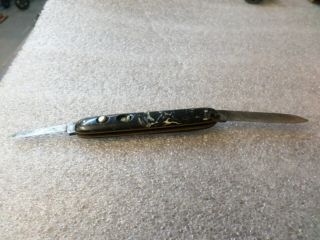 Vintage Schrade Walden Double Edge Pocket Knife