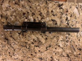 Weaver B4 4x Vintage Rifle Scope,  3/4 " Diameter Tube N2 Mount