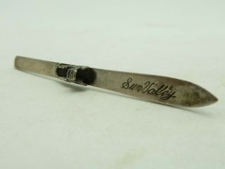 Vintage Sterling Silver Sun Valley Ski Pin