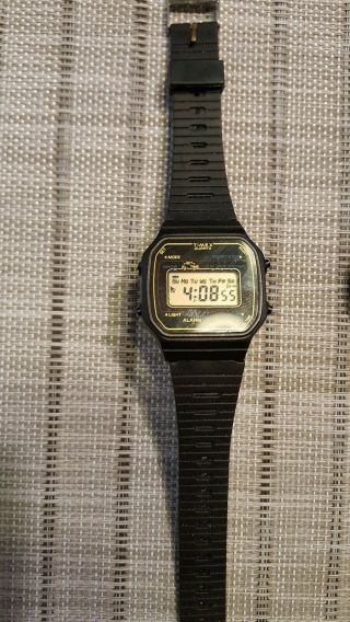 Three Vintage Watches,  Timex Quartz,  Timex Military look Wind Up and Waltham 17j 2