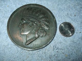 Vintage Large Lucky Penny Souvenir Cincinnati Ohio